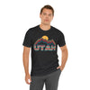 Utah T Shirt Retro Mountain - Unisex Utah Shirt