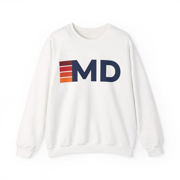 Maryland Retro Sweatshirt | Retro Stripes Maryland