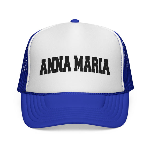 Anna Maria Island, Florida Collegiate Style Trucker Hat