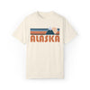 Alaska Graphic Tee, Comfort Colors Retro Unisex T-shirt, Mountain Adventure Shirt