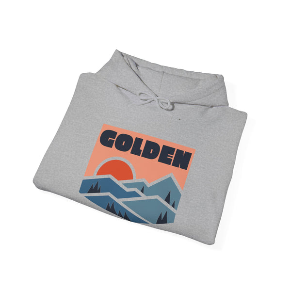 Golden, Colorado Hoodie - Unisex Mountain Golden Hoodie Graphic Sweatshirt