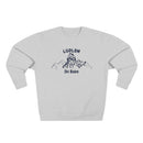 Premium Ludlow, Vermont Ski Babe Sweatshirt-3