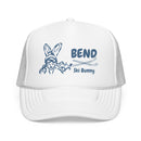 Bend, Oregon Ski Bunny Trucker Hat-9