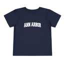 Ann Arbor, Michigan Toddler Graphic Tee - Kids Ann Arbor Vacation T-Shirt-3