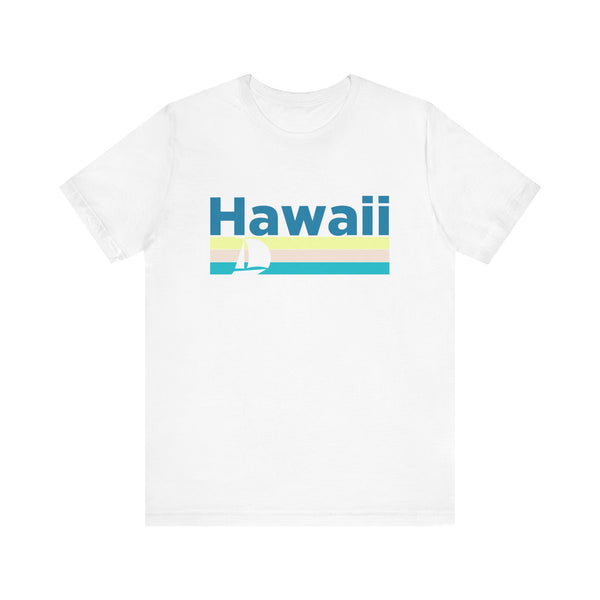 Hawaii T Shirt - Sailboat Graphic Hawaii Tee