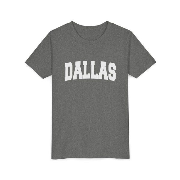 Dallas, Texas Youth Graphic Tee - Kids Dallas T Shirt