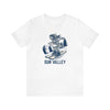 Sun Valley, Idaho T-Shirt - Skeleton Skier Unisex Sun Valley Shirt