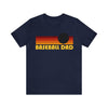 Baseball Dad T-Shirt - Retro Unisex Baseball Dad Shirt