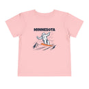 Minnesota Yeti Snowboard Toddler Tee-6