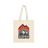 Aspen, Colorado Cotton Canvas Aspen Tote Bag