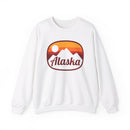 Alaska Sweatshirt - Unisex Retro Ombre Alaska Crewneck Sweatshirt-5