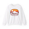 Alaska Sweatshirt - Unisex Retro Ombre Alaska Crewneck Sweatshirt