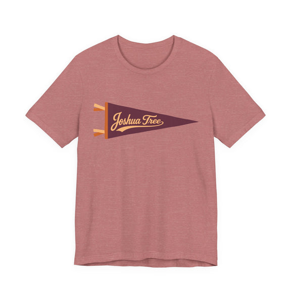 Joshua Tree National Park Pennant T-Shirt — Vintage Camp Flag Tee