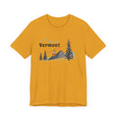 Vermont T-Shirt - Retro Ski Mountain Gondola Unisex Vermont Shirt-27