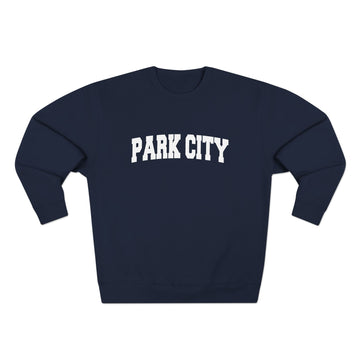 Buy navy Premium Park City, Utah Retro Graphic Sweatshirt