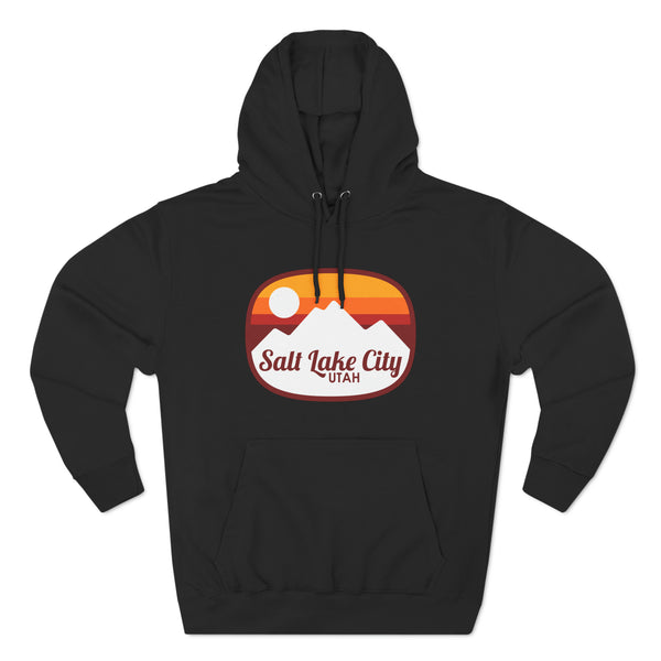 Premium Salt Lake City, Utah Hoodie - Retro Unisex Salt Lake City Sweatshirt