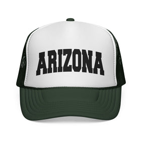 Buy dark-green Arizona Retro Collegiate Style Trucker Hat