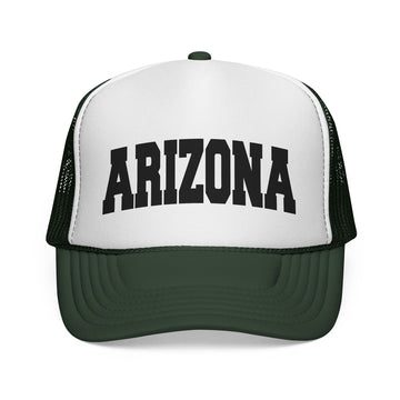 Buy dark-green Arizona Retro Collegiate Style Trucker Hat