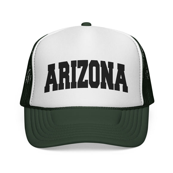 Arizona Retro Collegiate Style Trucker Hat