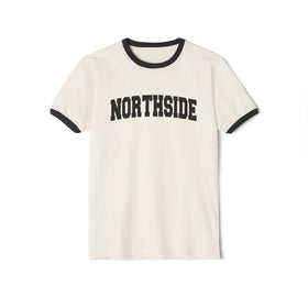Northside Cotton Ringer Graphic Tee - Unisex Northside T Shirt, Vintage Style Tee, Men's/Women's Tee