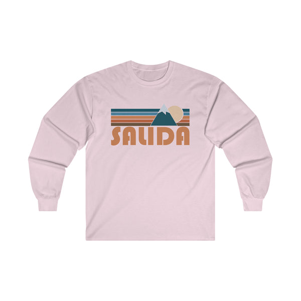Salida, Colorado Long Sleeve Shirt - Retro Unisex Salida Long Sleeve Tee