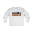 Salida, Colorado Long Sleeve Shirt - Retro Unisex Salida Long Sleeve Tee-3