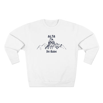 Premium Alta, Utah Ski Babe Sweatshirt - 0