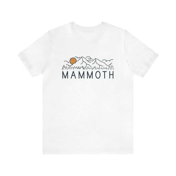 Mammoth, California T-Shirt - Retro Unisex Mammoth Shirt