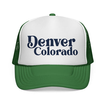 Denver, Colorado Retro Trucker Hat - 0