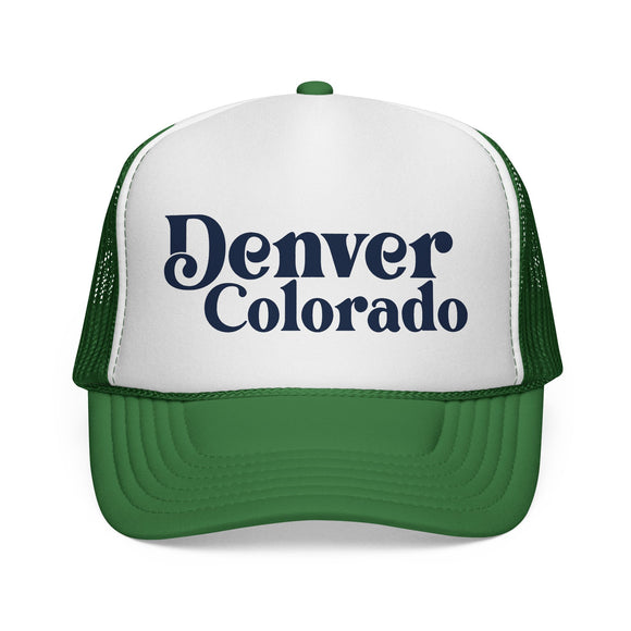Denver, Colorado Retro Trucker Hat