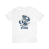 Stowe, Vermont T-Shirt - Skeleton Skier Unisex Stowe Shirt