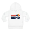 Bend, Oregon Toddler Hoodie - Unisex Mountain Bend Pullover Sweatshirt, Kids Hooded Jumper, Oregon Souvenir-1