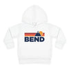 Bend, Oregon Toddler Hoodie - Unisex Mountain Bend Pullover Sweatshirt, Kids Hooded Jumper, Oregon Souvenir