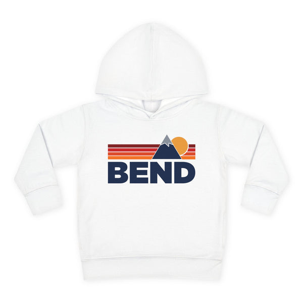 Bend, Oregon Toddler Hoodie - Unisex Mountain Bend Pullover Sweatshirt, Kids Hooded Jumper, Oregon Souvenir