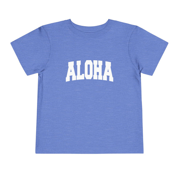 Aloha Toddler Graphic Tee - Kids Aloha Vacation T-Shirt