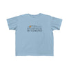 Wyoming Toddler T-Shirt - Unisex Toddler Wyoming Shirt