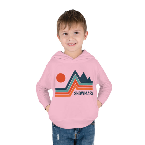 Copy of Snowmass, Colorado Toddler Hoodie - Unisex Snowmass Toddler Sweatshirt