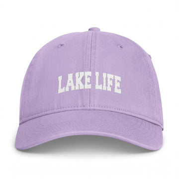 Buy orchid Lake Life Washed Baseball Cap - Vintage Coastal Comfort Colors