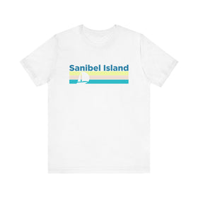 Sanibel Island, Florida T Shirt - Sailboat Graphic Tee