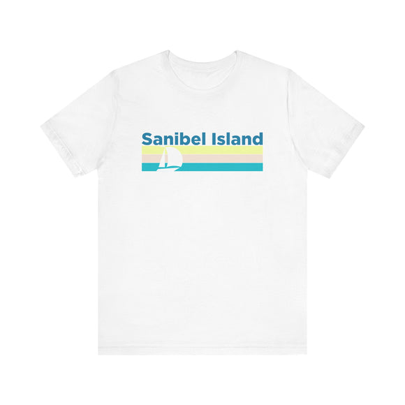 Sanibel Island, Florida T Shirt - Sailboat Graphic Tee