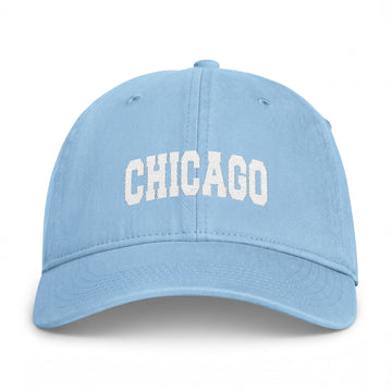 Buy hydrangea Chicago, Illinois Washed Baseball Cap - Vintage Coastal Comfort Colors