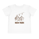 New York Toddler T-Shirt — Vintage Gondola Ski Mountain Tee-2