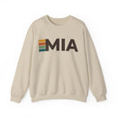 Miami, Florida MIA Retro Stripe Sweatshirt-2
