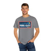 Park City, Utah Graphic Tee, Comfort Colors Retro Mountain Unisex Park City T shirt