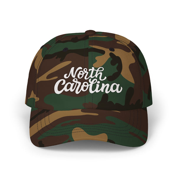 North Carolina Dad Hat - Embroidered North Carolina Classic Dad Cap