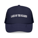Kids Lake of the Ozarks, Missouri Trucker Hat Vintage Colleg on white background