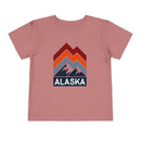 Alaska Toddler T-Shirt - Retro Palm Tree Unisex Toddler Alaska Shirt-1