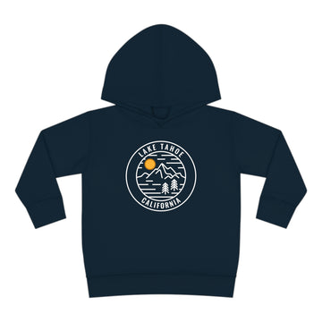 Lake Tahoe, California Toddler Hoodie - Unisex Lake Tahoe Toddler Sweatshirt - 0