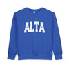 Alta, Utah Toddler Sweatshirt - Alta Toddler Crewneck Sweatshirt