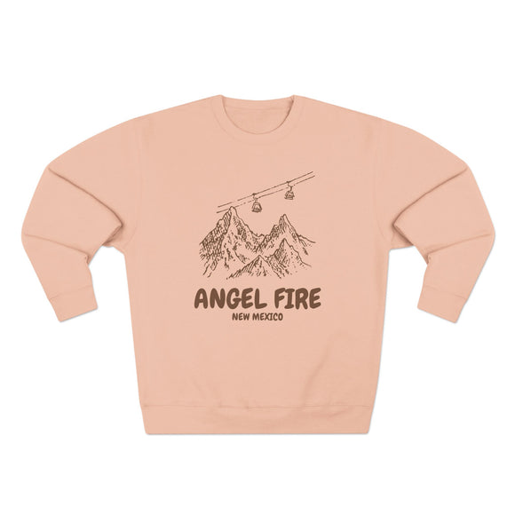 Premium Angel Fire, New Mexico Gondola Ski Mountain Sweatshirt